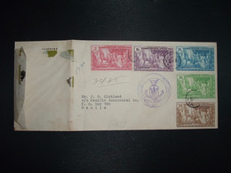 LR TP COMMONWEALTH OF THE PHILIPPINES 2c + 6c + 16c + 36c + 50c OBL. NOV 15 1935 MANILLA - Filipinas