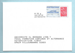 PAP  UNIVERSITE CL Bernard Lyon 1 - Prêts-à-poster: Réponse