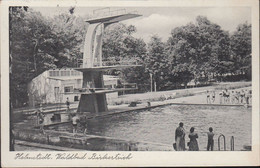 D-38350 Helmstedt - Waldbad Birkerteich (50er Jahre) - Freibad - Schwimmbad - Helmstedt