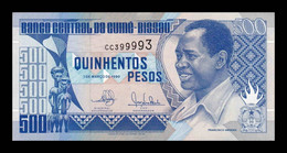 Guinea Bissau 500 Pesos 1990 Pick 12 Capicua Radar SC UNC - Guinea–Bissau