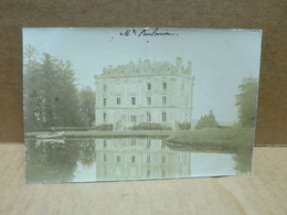 ORNE Ou CALVADOS Carte Photo D'un Chateau Mr Paulmier Propriétaire - Other & Unclassified