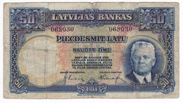 Latvia 50 Latu 1934 - Latvia
