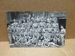 MILITARIA CARTE PHOTO Groupe De Soldats Père Cent  1926 - Regiments