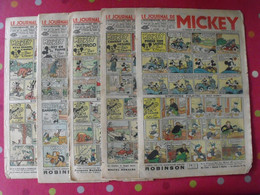 5 N° Du Journal De Mickey 1937. Jojo Richard Pim Pam Poum Jim La Jungle Malheurs D'annie Donald - Journal De Mickey