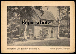 ALTE POSTKARTE WALDSCHENKE ZUM EESIEDLER FRIEDERSDORF SPREE Neusalza Spremberg Sachsen AK Ansichtskarte Cpa Postcard - Neusalza-Spremberg