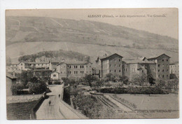 - CPA ALBIGNY (69) - Asile Départemental - Vue Générale - Edition Chambion - - Autres & Non Classés