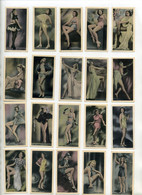 Complete Set 50 Phillips Vintage Cigarette Cards, Godfrey Phillips, THEATRE, Beauties Of To-Day  (001) - 6 Scans - Phillips / BDV