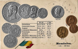 Coins - Embossed - Silver - Gold - Romania - Münzen (Abb.)