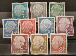ALLEMAGNE - 1954 - Partie De Série Neuve ** (voir Scan) - Unused Stamps