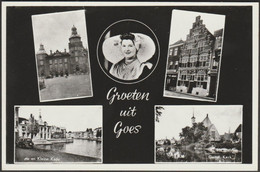 Groeten Uit Goes, C.1960s - Foto Briefkaart - Goes