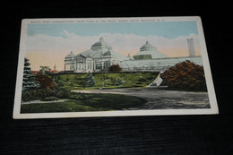 29396-                    SOUTH PARK CONSERVATORY FROM TURN OF THE ROAD, NORTH DRIVE, BUFFALO, NEW YORK - Buffalo