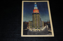 29399-                     ELECTRIC BUILDING AT NIGHT, BUFFALO, NEW YORK  - 1946 - Buffalo