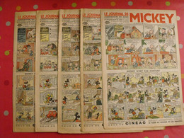 5 N° Du Journal De Mickey 1936. Jojo Lacloche Pim Pam Poum Luc Bradefer Malheurs D'annie Donald - Journal De Mickey