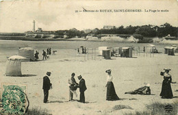 St Georges * Environs De Royan * La Plage Le Matin - Saint-Georges-de-Didonne