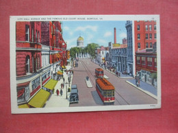 Trolley  City Hall Avenue  Virginia > Norfolk      Ref 5028 - Norfolk