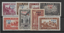 Maroc N°153/158 - Neuf * Avec Charnière - TB - Unused Stamps
