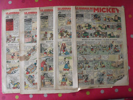 5 N° Du Journal De Mickey 1935-1936. Jojo Richard Jim La Jungle Malheurs D'annie Donald Cora Tempête. - Journal De Mickey