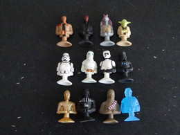 FIGURINES STAR WARS LA GUERRE DES ETOILES PIED VENTOUSE - PETIT LOT VRAC - Altri & Non Classificati