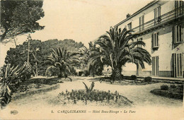 Carqueiranne * Hôtel Beau Rivage * Vue Sur Le Parc - Carqueiranne