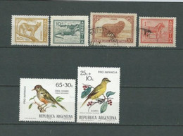 Argentine   Lot De Timbres   Différents  Animaux - Collections, Lots & Séries