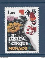 ⭐ Monaco - YT N° 1496 - Neuf Sans Charnière - 1985 ⭐ - Ongebruikt