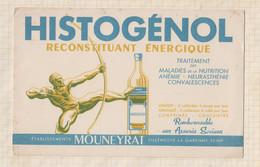 21/39 Buvard HISTOGENOL / Ets MOUNEYRAT à Villeneuve-la-GarenneTIR A L'ARC - Produits Pharmaceutiques