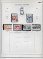Maroc - Collection Vendue Page Par Page - Neuf **/* Sans/avec Charnière - TB - Unused Stamps