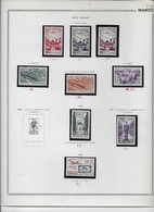 Maroc Poste Aérienne - Collection Vendue Page Par Page - Neuf * Avec Charnière - TB - Airmail