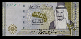 Saudi Arabia 2020 UNC 20 Riyals P-NEW - Saudi-Arabien