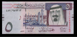 Saudi Arabia 2012 UNC 5 Riyals P32/c - Arabia Saudita