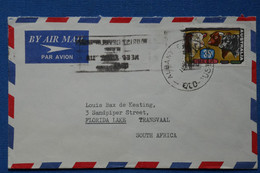 W5 AUSTRALIA  BELLE LETTRE  1972ALBANY  POUR FLORIDA LAKE SOUTH AFRICA + AFFRANCHISSEMENT INTERESSANT - Storia Postale