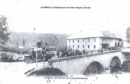 Autobus Le Châtelard-Aix-les-Bains-Bauges. - Départ Du Pont De Lescheraines. - Le Chatelard