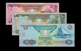 UAE (Emirates) 5 10 20 2017 Dirhams P26/P27/P28 ( UNC ) - United Arab Emirates