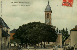 Arbecey * 1905 * Place De L'église * Arbre - Autres & Non Classés