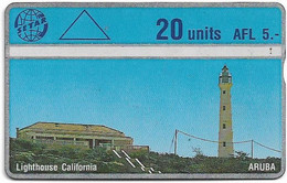 Aruba - Setar - L&G - Lighthouse California - 409B - 09.1994, 20U, Used - Aruba