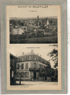 CPA - (67) BOUXWILLER - Carte Multivues, Souvenir De... Restaurant Du Soleil Et Vue Générale - 1920 - Bouxwiller