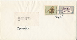 Bulgaria Cover Sent To Denmark 23-2-1967 - Lettres & Documents