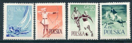 POLAND 1959 Sports, MNH / **..  Michel 1083-89 - Unused Stamps