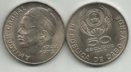 Cape Verde 50 Escudos 1977. KM#21 - Kaapverdische Eilanden