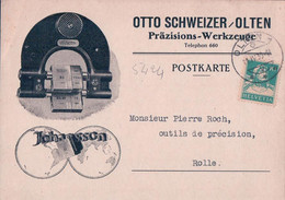 Olten SO, CP Publicité Otto Schweizer, Präzisions-Werkzeuge (12.4.1930) 10x15 - SO Solothurn