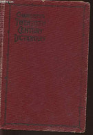 Chambers's 20th Century Dictionary Of The English Language- Pronouncing, Explanatory, Etymological, With Compound Phrase - Dictionnaires, Thésaurus