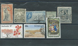 Barbade  Lot De Timbres Oblitérés Différents - Barbades (1966-...)