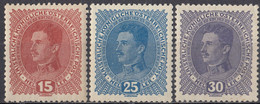 AUSTRIA - 1917 - Lotto Di 3 Valori Nuovi MNH: Yvert 162, 164 E 165, Come Da Immagine. - Unused Stamps