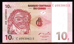 561-Congo 10c 1997 C408 Neuf - République Du Congo (Congo-Brazzaville)