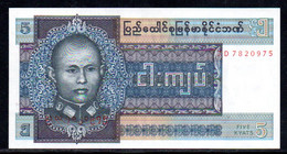 561-Birmanie 5 Kyats 1973 D972 Neuf - Myanmar