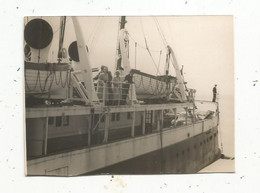 Photographie , 85 X 65 Mm , Bateau Brittany - Boten