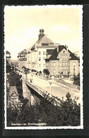 AK Glauchau, Partie An Der Scherbergbrücke - Glauchau