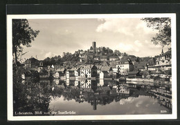 AK Lobenstein, Blick Von Der Inselbrücke - Lobenstein