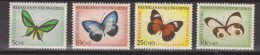 Nederlands Nieuw Guinea Dutch New Guinea 63 - 66 MLH ; Vlinders, Mariposa, Butterflies 1960 - Nouvelle Guinée Néerlandaise