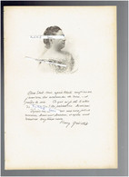 MADAME HENRY GREVILLE 1842 PARIS 1902 BOULOGNE BILLANCOURT ECRIVAIN PORTRAIT AUTOGRAPHE BIOGRAPHIE ALBUM MARIANI - Documentos Históricos